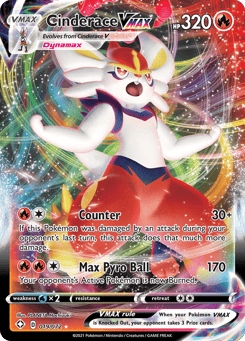 Cinderace VMAX Shining Fates #19