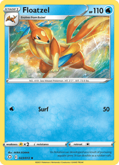 Floatzel Shining Fates #23