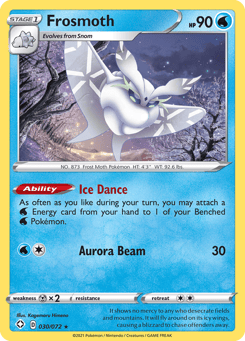 Frosmoth Shining Fates #30