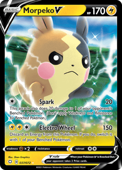 Morpeko V Shining Fates #37