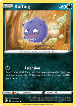 Koffing Shining Fates #41