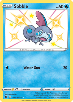 Sobble Shining Fates Shiny Vault #SV025