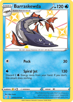 Barraskewda Shining Fates Shiny Vault #SV032