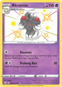 Alcremie Shining Fates Shiny Vault #SV058