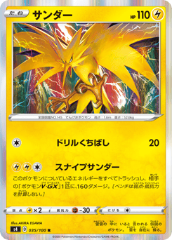 Japanese Zapdos (サンダー)