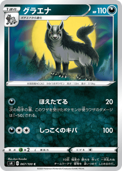 Japanese Mightyena (グラエナ)