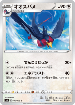 Japanese Swellow (オオスバメ)