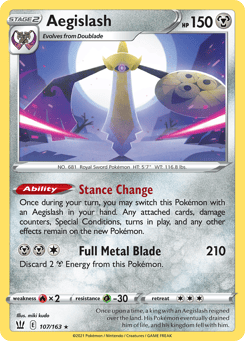 Aegislash Battle Styles #107