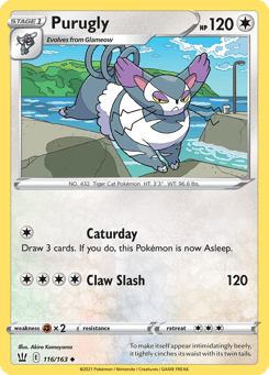 Purugly Battle Styles #116