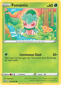Fomantis Battle Styles #14