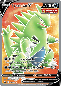 Tyranitar V Battle Styles #154