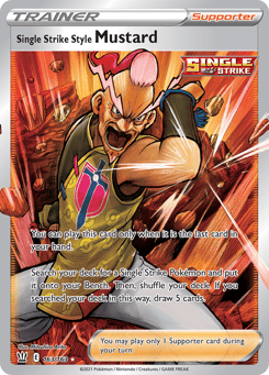 Single Strike Style Mustard Battle Styles #163
