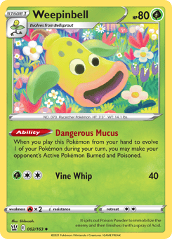 Weepinbell Battle Styles #2