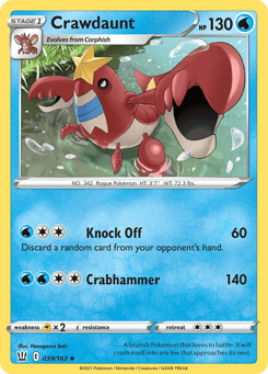 Crawdaunt Battle Styles #39