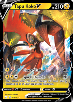 Tapu Koko V Battle Styles #50