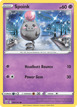 Spoink Battle Styles #55