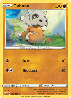 Cubone Battle Styles #69