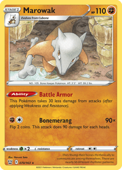 Marowak Battle Styles #70