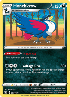 Honchkrow Battle Styles #94
