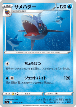 Japanese Sharpedo (サメハダー)