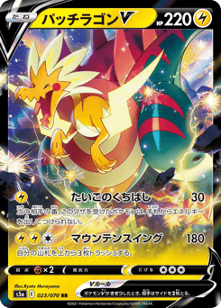 Japanese Dracozolt (パッチラゴンV)