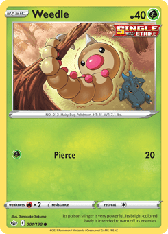 Weedle Chilling Reign #1