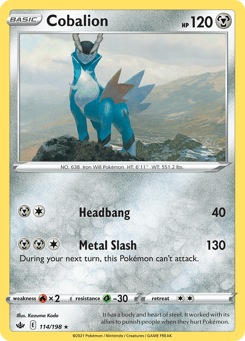 Cobalion Chilling Reign #114