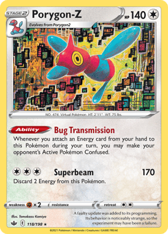 Porygon-Z Chilling Reign #118