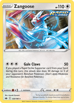 Zangoose Chilling Reign #120