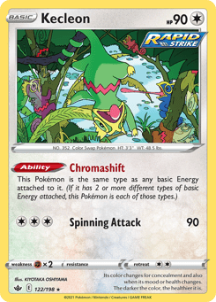 Kecleon Chilling Reign #122