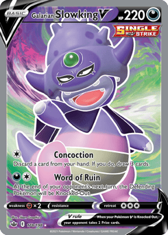 Galarian Slowking V Chilling Reign #178