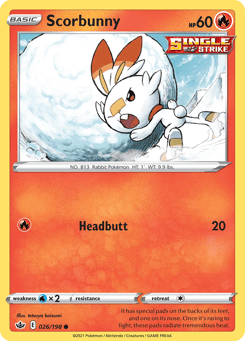 Scorbunny Chilling Reign #26