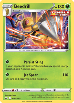 Beedrill Chilling Reign #3