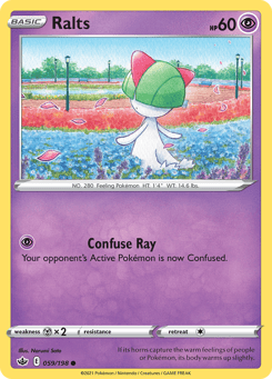 Ralts Chilling Reign #59