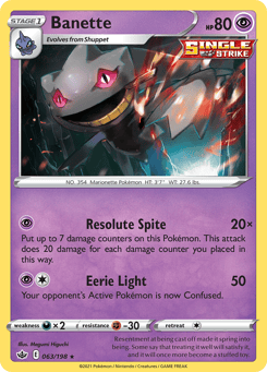 Banette Chilling Reign #63