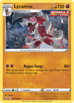 Lycanroc Chilling Reign #87