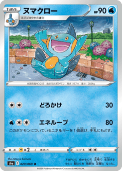 Japanese Marshtomp (ヌマクロー)