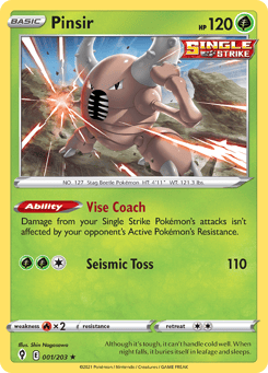 Pinsir Evolving Skies #1