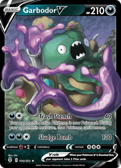 Garbodor V Evolving Skies #100