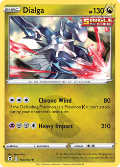 Dialga Evolving Skies #112