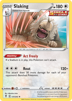 Slaking Evolving Skies #131