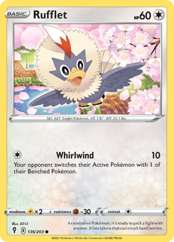 Rufflet Evolving Skies #136