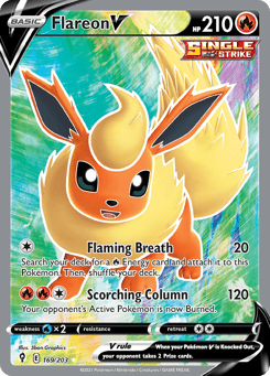 Flareon V Evolving Skies #169