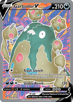 Garbodor V Evolving Skies #190