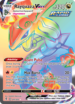 Rayquaza VMAX Evolving Skies #217