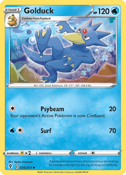 Golduck Evolving Skies #25