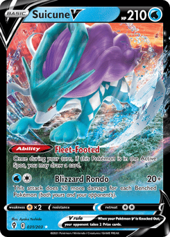 Suicune V Evolving Skies #31