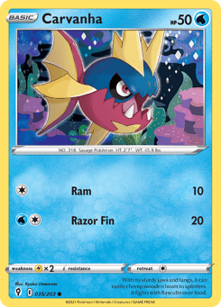 Carvanha Evolving Skies #35