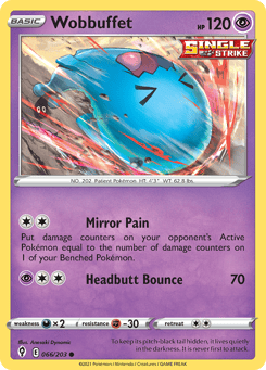 Wobbuffet Evolving Skies #66