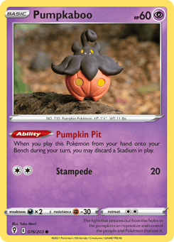 Pumpkaboo Evolving Skies #76